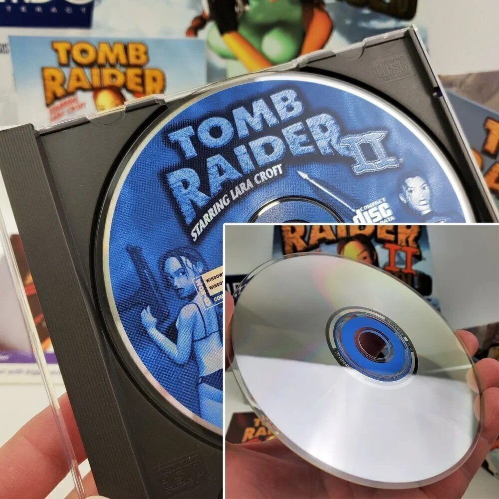 Tomb Raider II Gold Big Box PC Game Vintage 1999 CIB Complete Trapezoid Tested